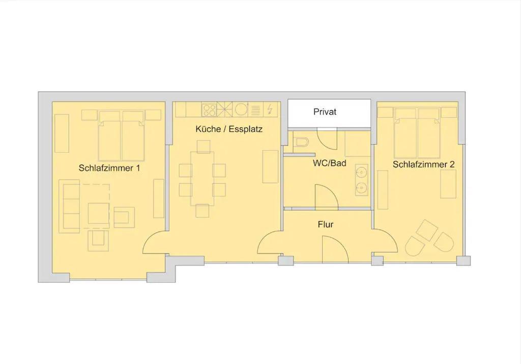Apartmán Lincoln-Loft Weimar Exteriér fotografie